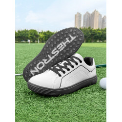 新款男士高爾夫球鞋板鞋戶外運動鞋輕便休閒防滑固定釘訓練鞋