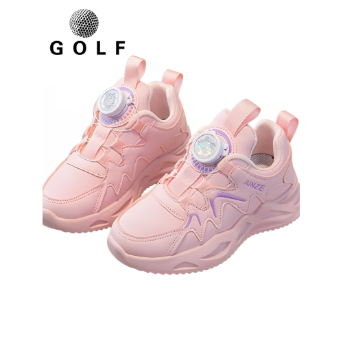 兒童高爾夫球鞋防水運動鞋子女童秋冬小白鞋百搭golf透氣防滑耐磨 兒童高爾夫球鞋防水運動鞋子女童秋冬小白鞋百搭golf透氣防滑耐磨