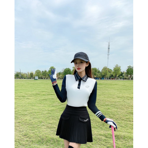 高爾夫服裝女韓版高爾夫長袖女高爾夫女裙套裝女golf球服顯瘦 高爾夫服裝女韓版高爾夫長袖女高爾夫女裙套裝女golf球服顯瘦