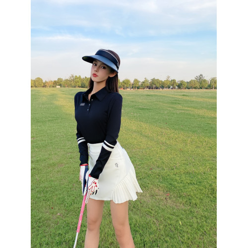 高爾夫服裝女韓版高爾夫長袖女高爾夫女裙套裝女golf球服顯瘦 高爾夫服裝女韓版高爾夫長袖女高爾夫女裙套裝女golf球服顯瘦