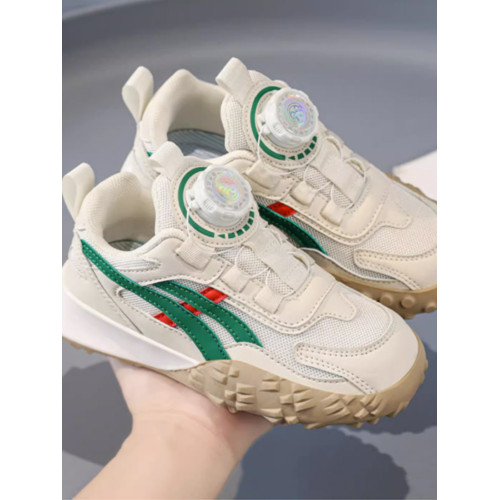 高爾夫球鞋男童鞋舒適防水鞋子旋轉鞋帶運動鞋青少年防側滑golf鞋