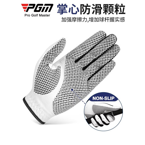 PGM 高爾夫手套男士透氣超纖布手套golf用品單衹左右雙手釣魚手套