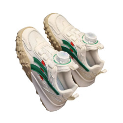 2023高爾夫球鞋兒童運動防側滑鞋女童防水鞋旋轉鞋帶男童golf鞋子