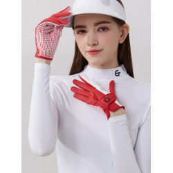 高爾夫球女士手套雙手防滑耐磨透氣GOLF運動女款護手出口韓版手套