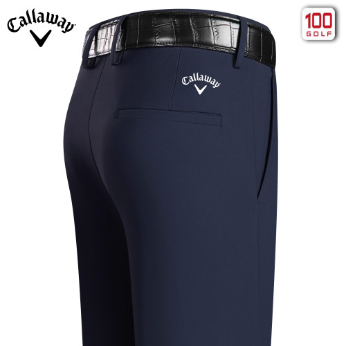 新款高爾夫男裝長褲夏季涼感彈力男士褲子透氣運動長褲GOLF球褲