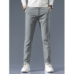 春秋彈力速乾高爾夫褲子男直筒修身免燙透氣golf服裝男運動長褲