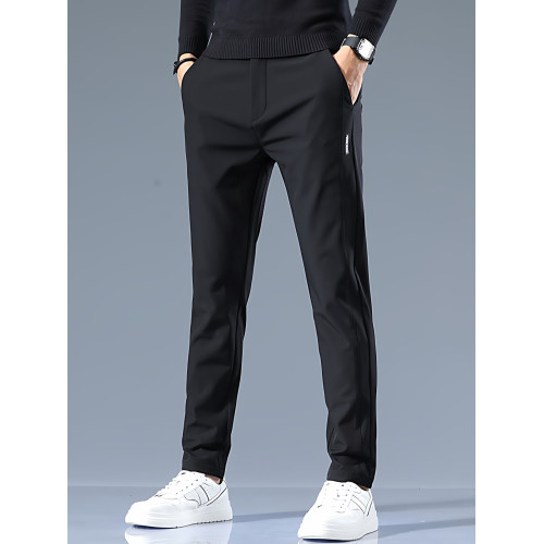 春秋彈力速乾高爾夫褲子男直筒修身免燙透氣golf服裝男運動長褲 春秋彈力速乾高爾夫褲子男直筒修身免燙透氣golf服裝男運動長褲