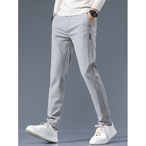 春秋彈力速乾高爾夫褲子男直筒修身免燙透氣golf服裝男運動長褲 春秋彈力速乾高爾夫褲子男直筒修身免燙透氣golf服裝男運動長褲