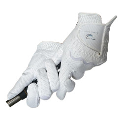 高爾夫手套女雙手露指防曬golf超纖布觸控螢幕式舒適女士高爾夫球手套