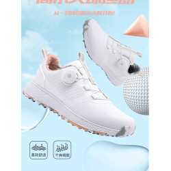 防滑舒適無釘高爾夫球鞋透氣男款打高爾夫裝備專用長釘高爾夫鞋子