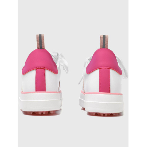 Ga高爾夫韓國防水休閒訓練女鞋可愛固定釘防滑透氣無釘球鞋流蘇