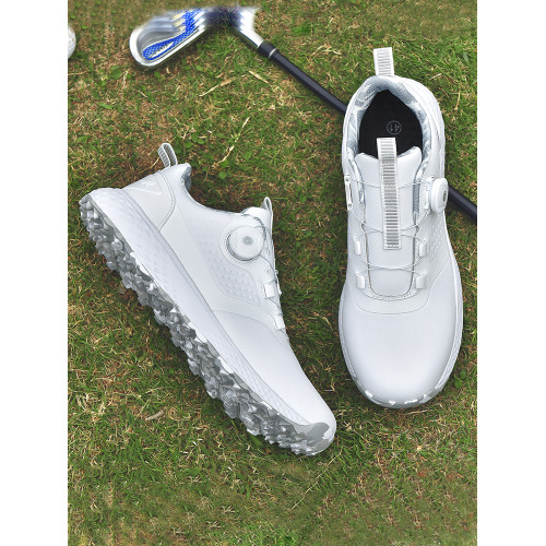 GUOOGUL高爾夫球鞋休閒運動鞋男女戶外防水防滑男鞋旋轉紐釦女鞋 GUOOGUL高爾夫球鞋休閒運動鞋男女戶外防水防滑男鞋旋轉紐釦女鞋