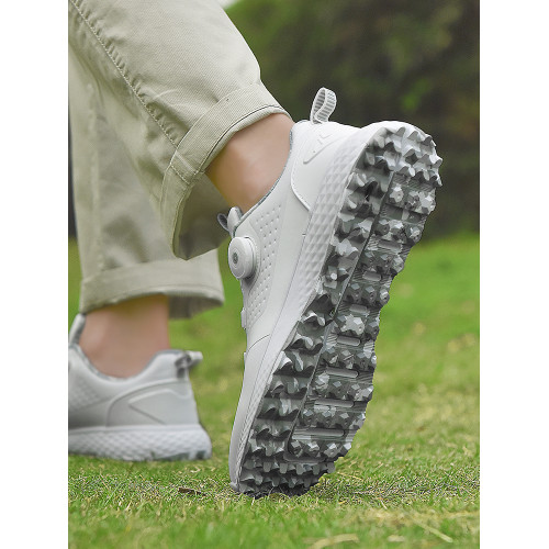 GUOOGUL高爾夫球鞋休閒運動鞋男女戶外防水防滑男鞋旋轉紐釦女鞋 GUOOGUL高爾夫球鞋休閒運動鞋男女戶外防水防滑男鞋旋轉紐釦女鞋