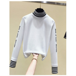 高爾夫服裝女春秋冬打底長袖T恤顯瘦彈力緊身衣速乾透氣加厚加絨