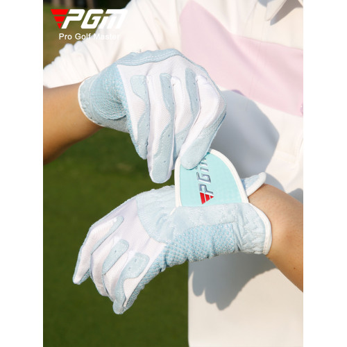PGM 高爾夫球手套女士防滑手套 左右雙手 防曬透氣手指套 PGM 高爾夫球手套女士防滑手套 左右雙手 防曬透氣手指套