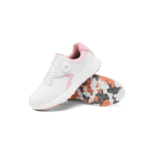 高爾夫球鞋女士舒適防水自動旋鈕伸縮鞋帶防滑固定釘戶外運動鞋 高爾夫球鞋女士舒適防水自動旋鈕伸縮鞋帶防滑固定釘戶外運動鞋