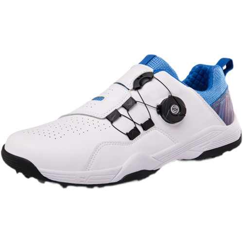 高爾夫球鞋男女防水防側滑TPU軟鞋底旋轉扭釦鞋帶透氣防臭鞋韓版