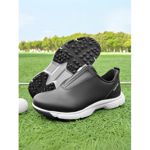 韓版高爾夫球鞋男士戶外防水透氣運動流蘇復古英倫風拉鍊鞋帶男鞋 韓版高爾夫球鞋男士戶外防水透氣運動流蘇復古英倫風拉鍊鞋帶男鞋