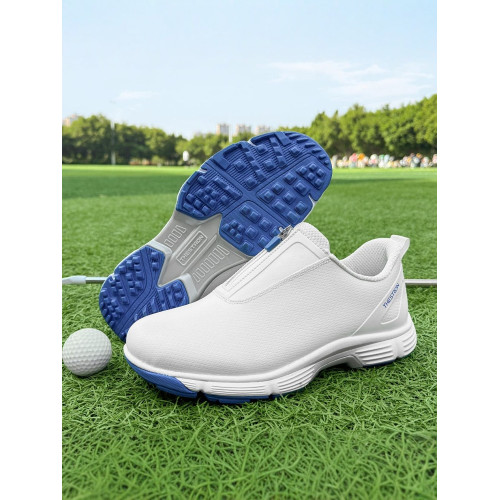 韓版高爾夫球鞋男士戶外防水透氣運動流蘇復古英倫風拉鍊鞋帶男鞋 韓版高爾夫球鞋男士戶外防水透氣運動流蘇復古英倫風拉鍊鞋帶男鞋