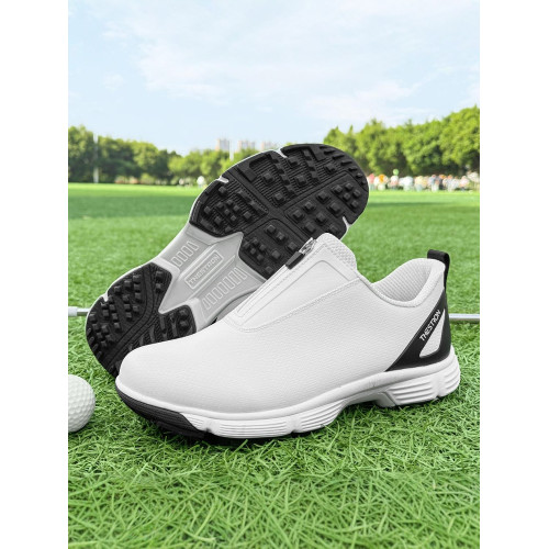 韓版高爾夫球鞋男士戶外防水透氣運動流蘇復古英倫風拉鍊鞋帶男鞋 韓版高爾夫球鞋男士戶外防水透氣運動流蘇復古英倫風拉鍊鞋帶男鞋