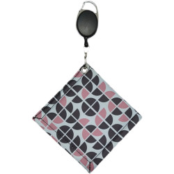 韓版新款高爾夫球桿雙面絨毛巾擦布高爾夫球掛腰式擦球布