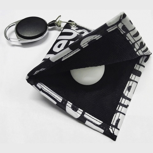 韓版新款高爾夫球桿雙面絨毛巾擦布高爾夫球掛腰式擦球布 韓版新款高爾夫球桿雙面絨毛巾擦布高爾夫球掛腰式擦球布