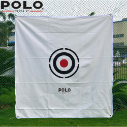 新品1.5米高爾夫練習網打擊布 靶心瞄準準心帆布練習器練習墊