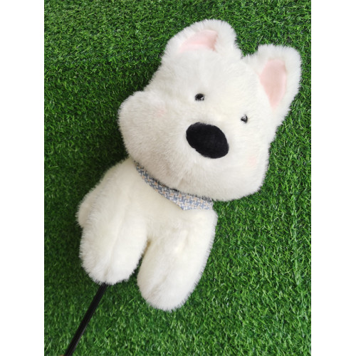 可愛西高地狗高爾夫球桿套一號木帽套小木桿桿頭保護套高爾夫用品 可愛西高地狗高爾夫球桿套一號木帽套小木桿桿頭保護套高爾夫用品