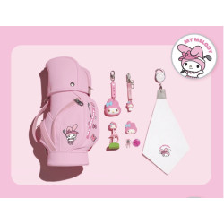 新款韓國kittykuromimelody少女系列高爾夫迷你小球包真實拍後背包