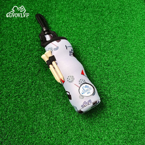 高爾夫小球包可裝3粒球3支球釘彈性布料可攜式迷你小球袋高爾夫用品 高爾夫小球包可裝3粒球3支球釘彈性布料可攜式迷你小球袋高爾夫用品