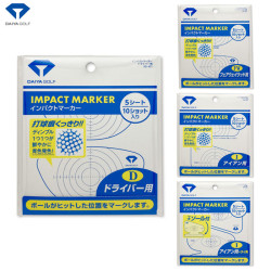 日本進口DAIYA 高爾夫木桿 球道木 鐵桿印痕貼擊痕紙揮桿練習用品
