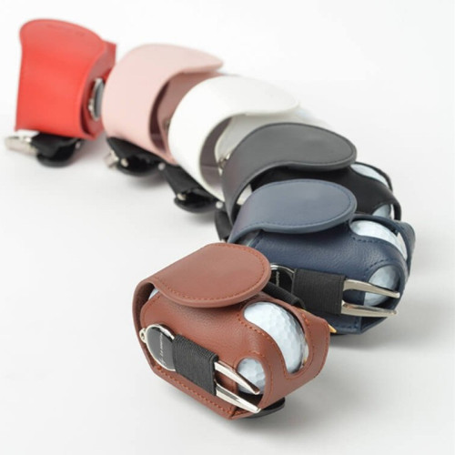 日韓高爾夫迷你雙球包 PU高爾夫球包高爾夫小腰包小球袋配件包 日韓高爾夫迷你雙球包 PU高爾夫球包高爾夫小腰包小球袋配件包