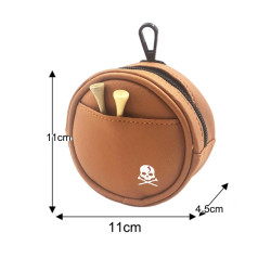 高爾夫新款小腰包韓版球包 可裝4顆球帶腰帶可攜式款球袋下場裝備包