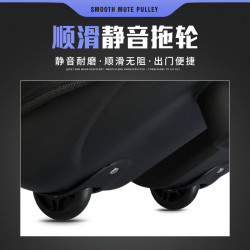 PGM 加厚高爾夫球包男士航空托運球包輕便帶滑輪飛機旅行球袋套