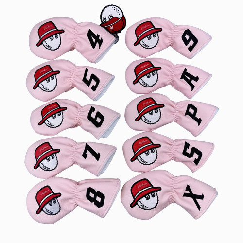 漁夫帽子原單高爾夫球桿套桿頭套鐵桿套球桿保護套球頭套男女通用 漁夫帽子原單高爾夫球桿套桿頭套鐵桿套球桿保護套球頭套男女通用