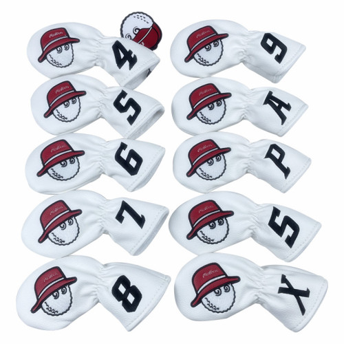 漁夫帽子原單高爾夫球桿套桿頭套鐵桿套球桿保護套球頭套男女通用 漁夫帽子原單高爾夫球桿套桿頭套鐵桿套球桿保護套球頭套男女通用