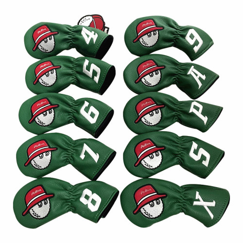 漁夫帽子原單高爾夫球桿套桿頭套鐵桿套球桿保護套球頭套男女通用 漁夫帽子原單高爾夫球桿套桿頭套鐵桿套球桿保護套球頭套男女通用