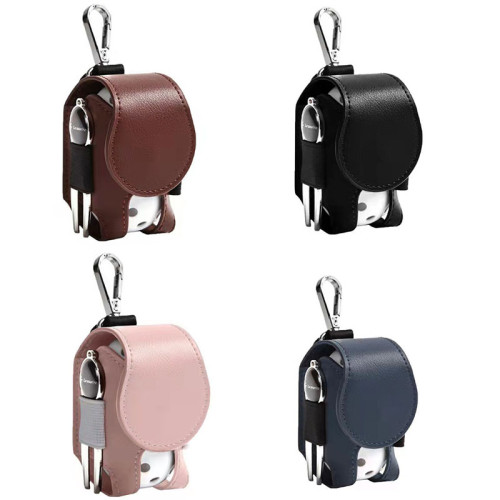 日韓高爾夫迷你雙球包 PU高爾夫球包高爾夫小腰包小球袋裝球包 日韓高爾夫迷你雙球包 PU高爾夫球包高爾夫小腰包小球袋裝球包