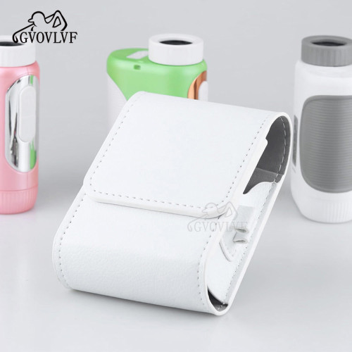 高爾夫球收納包測距儀包PU皮製 多功能腰包方可攜式帶高爾夫用品