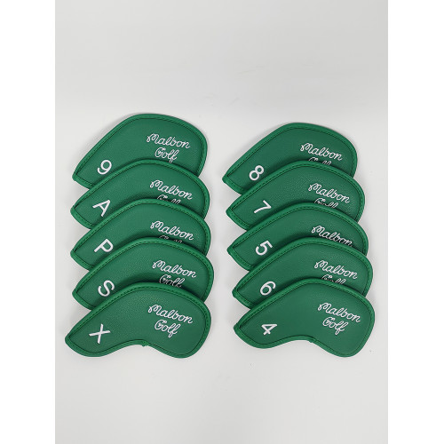 韓國原單高爾夫球桿套鐵桿套 球桿保護套 皮質桿頭套男女通用2024 韓國原單高爾夫球桿套鐵桿套 球桿保護套 皮質桿頭套男女通用2024