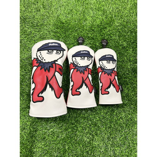 新款Malb老虎款高爾夫球桿套木桿套球桿保護套球道木鐵木桿套推桿