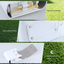 新品韓版高爾夫腰包測距儀收納袋掛包皮套可裝球迷你高爾夫小球袋