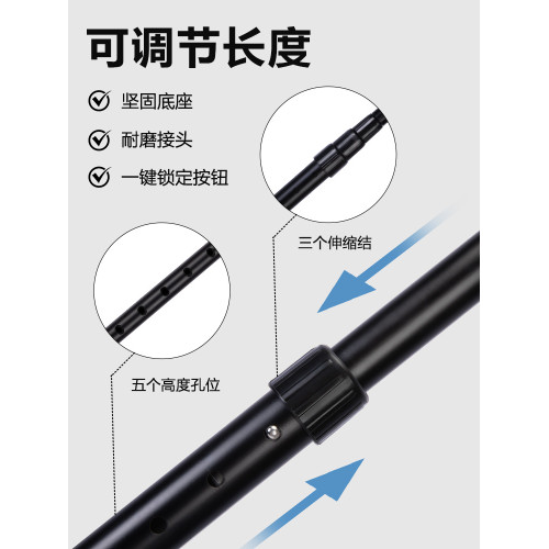 PGM 高爾夫球包撐4節可調節支撐桿男女航空托運保護球包防止變形