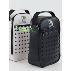 新款高爾夫鞋包防水鞋袋ANEW男女款手提包鉚釘時尚大空間易攜帶包