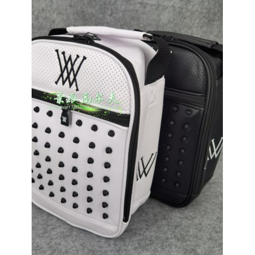 新款高爾夫鞋包防水鞋袋ANEW男女款手提包鉚釘時尚大空間易攜帶包