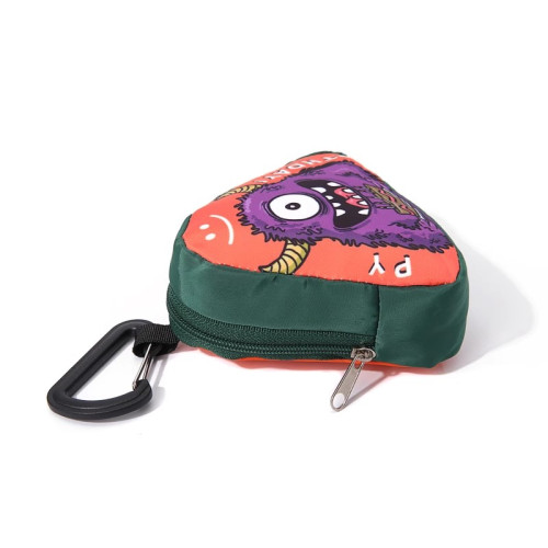 韓版高爾夫球收納袋滌綸掛包可裝3顆球高爾夫小球袋腰包球包