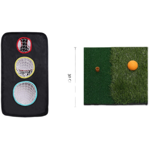 HOW TRUE高爾夫練習網切桿練習器多功能室內鐵桿練習室外golf用品