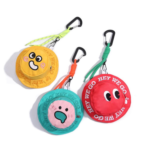 新款高爾夫球收納袋球釘配件包創意golf球小腰包掛包3粒裝球袋