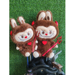 哭娃高爾夫球桿套一號木帽套拉布布髮球木桿頭保護套可愛桿頭套