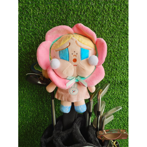 哭娃高爾夫球桿套一號木帽套拉布布髮球木桿頭保護套可愛桿頭套